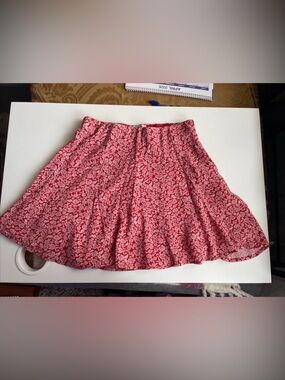 American Eagle Outfitters Pink Floral mini Skirt